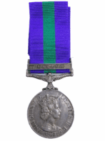 British General Service Medal & Malaya Bar Cpl Boyd Royal Scots Fusiliers