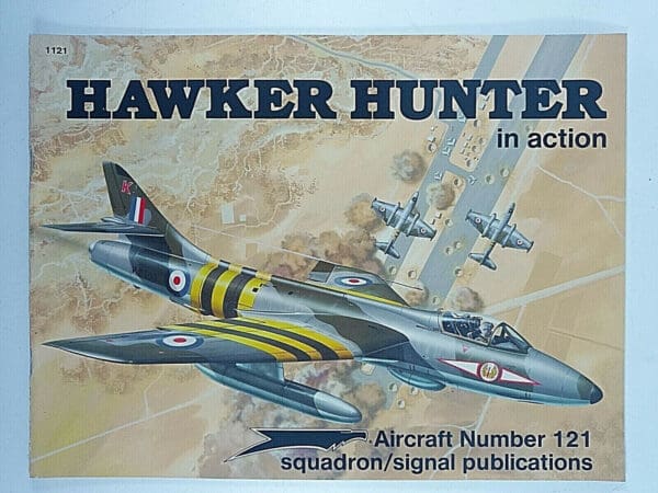 British RAF Hawker Hunter Squadron Signal Aircraft Number 121 Reference Book