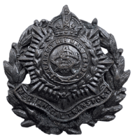 WW1 British BEF Army Service Corps Mechanical Transport Pin Back Collar Badge