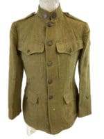 WW1 US AEF 7th Corps 3rd Army Signals Collar Disc Other Ranks Tunic