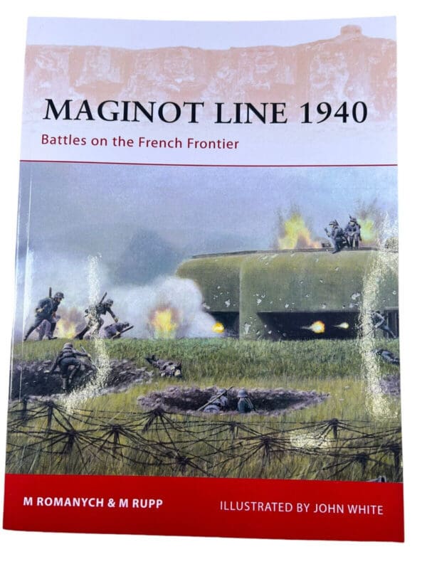 WW2 German French Maginot Line 1940 Osprey SC Reference Book