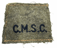 WW2 Canadian CMSC Corps Of Military Staff Clerks Shoulder Slip On