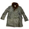 WW2 US USN Navy Deck Jacket Coat Sheepskin Lined Size 44 Chest