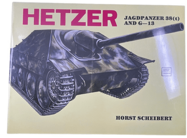 WW2 German Hetzer Jagdpanzer 38t and G13 Schiffer Vol 27 SC Reference Book