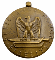 WW2 US Army Good Conduct Medal Full Size