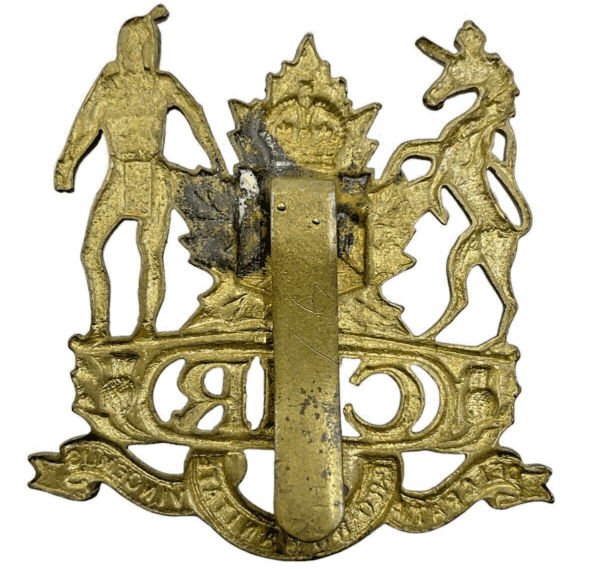 Canadian Colchester and Hants Regiment Cap Badge