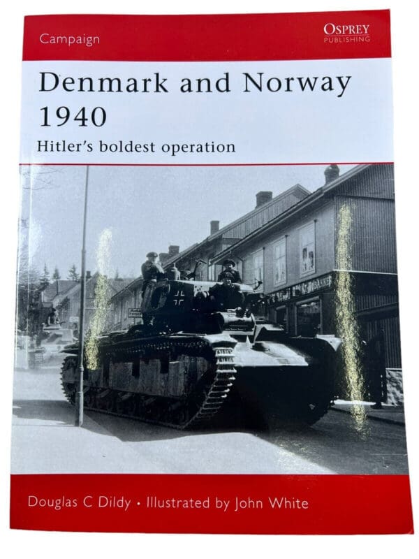 WW2 German Denmark and Norway 1940 Osprey SC Reference Book