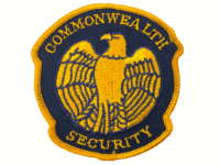 US Commonwealth Security Police Patch