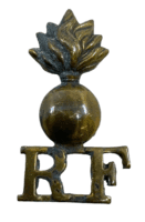 WW1 British Royal Fusiliers Shoulder Title Insignia Single