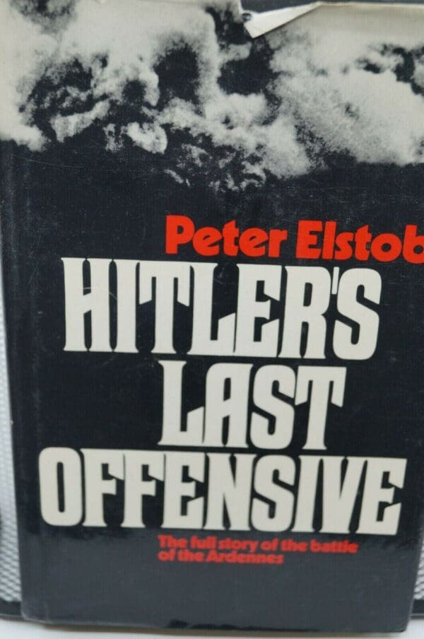 WW2 German Hitlers Last Offensive Battle of the Ardennes Reference Book