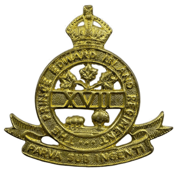 Canadian Prince Edward Island Regiment Cap Badge