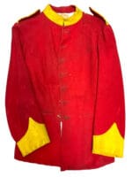 Canadian Militia GGFG Foot Guards Serge Frock Jacket Uniform No Buttons
