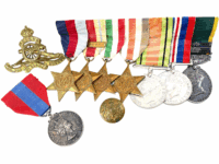 WW2 British Royal Artillery Medal Group Long Service Dunkirk El Alamein Tooley