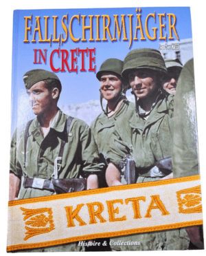 WW2 German Fallschirmjager in Crete Jean Yves Nasse Hardcover Reference Book