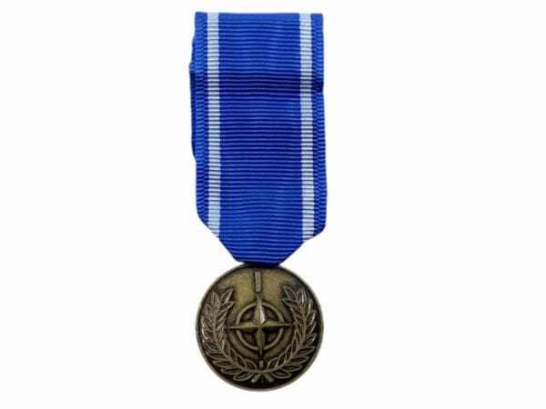 NATO Miniature Service Medal with Ribbon