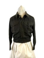 WW2 Canadian Navy RCN Size 8 Battle Dress Jacket Dyed from Army BD 2