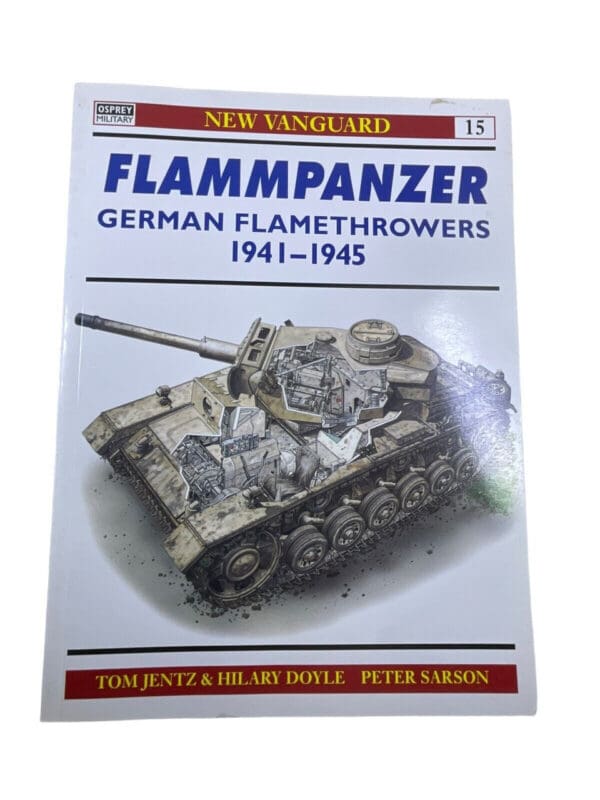 WW2 German Flammpanzer Osprey New Vanguard No 15 Softcover Reference Book