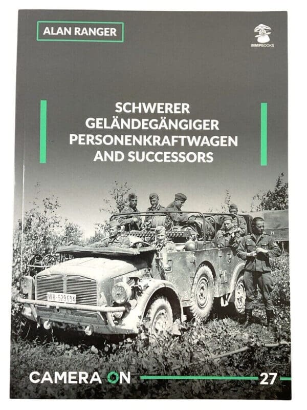 WW2 German Heavy KFZ Personenkraftwagen and Successors Soft Cover Reference Book