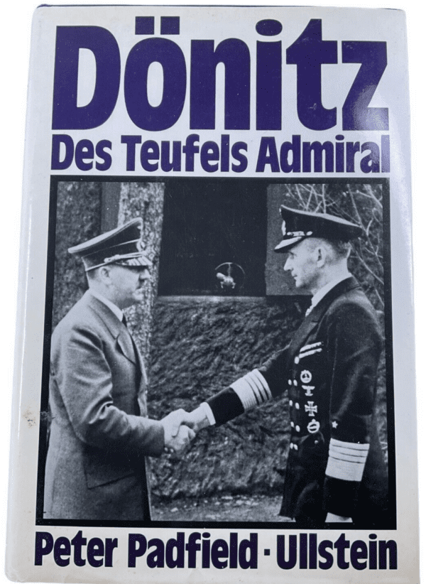 WW2 German Donitz The Devils Admiral GERMAN TEXT Hardcover Reference Book