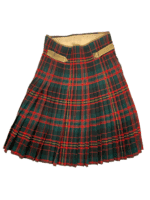 Canadian CEF Cameron Highlanders Of Canada Tartan Kilt 32 W 27 Drop