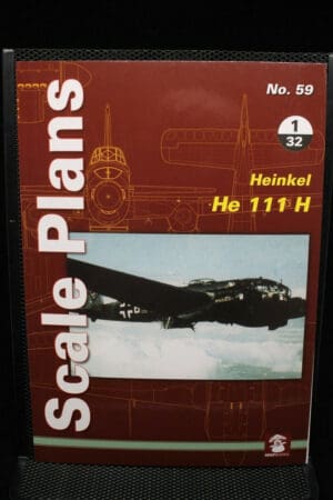 WW2 German Heinkel He 111 H Scale Plans Book No 59