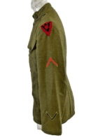 WW1 US AEF 86th Division Quarter Master Collar Disk Tunic