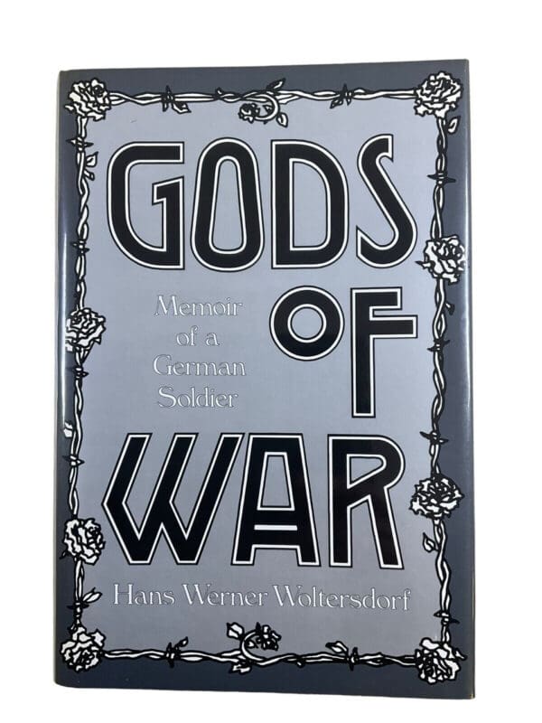 WW2 German Gods of War Memoir of a German Soldier Hardcover Reference Book