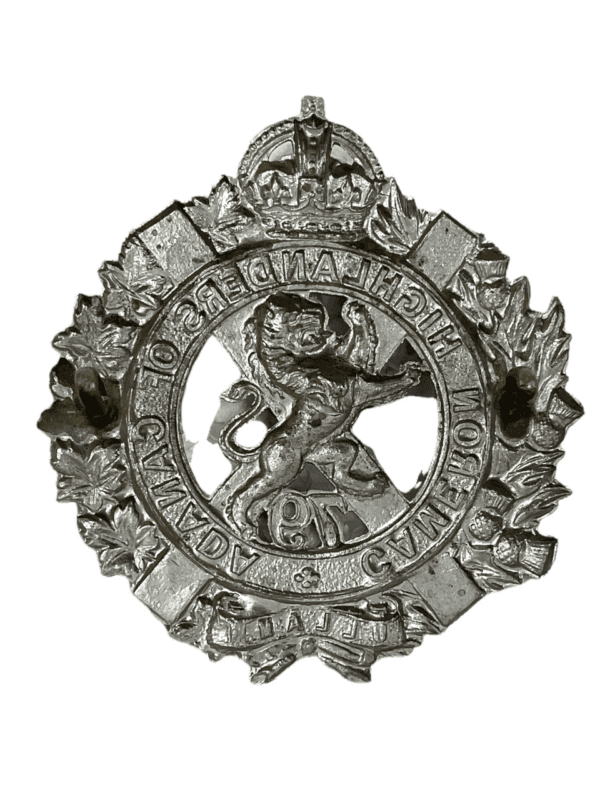 Canadian Militia Cameron Highlanders 79th Cap Badge