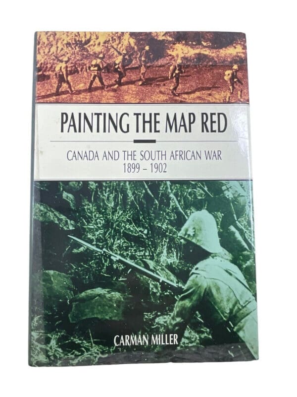 Canadian Boer War Painting The Map Red Carman Miller Hardcover Reference Book