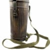 WW2 German Camouflage Cam Gas Mask Can Tin EMPTY