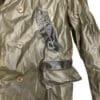 WW2 US USN Navy Deck Jacket Coat Sheepskin Lined Size 44 Chest - Image 6