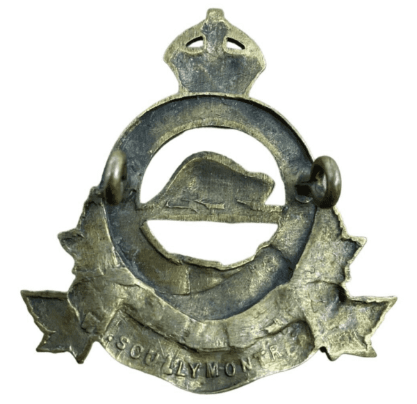 WW2 Canadian RCAPC Pay Corps Officers Cap Badge Insignia