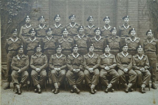 WW2 British Royal Armoured Corps OCTU Sandhurst 1944 Photo - Image 3