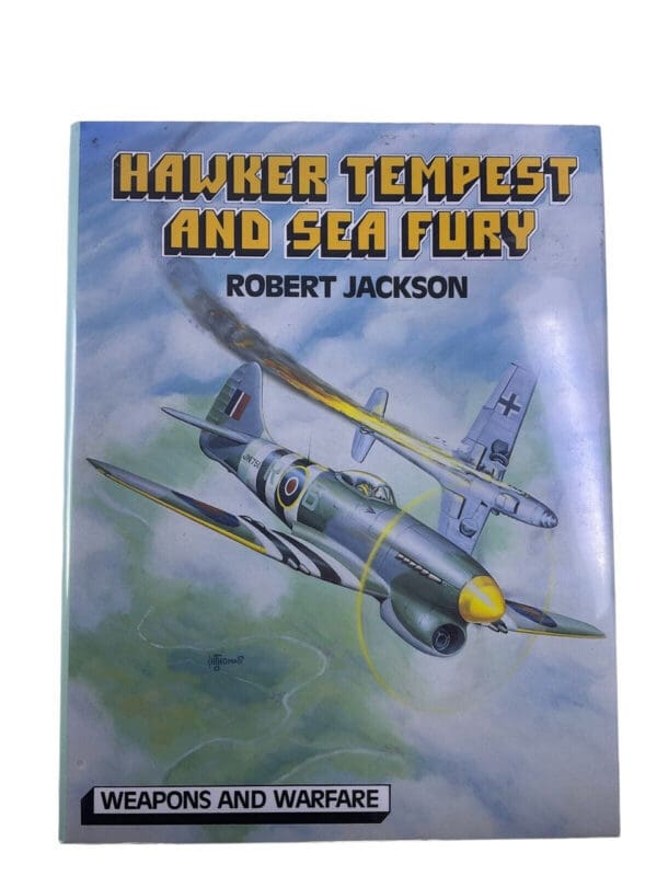 WW2 British RAF Hawker Tempest and Sea Fury R Jackson Hard Cover Reference Book