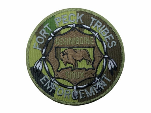 US Montana Fort Peck Tribes Assiniboine Sioux Enforcement Patch