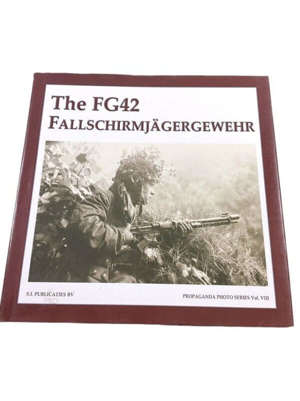 WW2 German FG42 Fallschirmjagergewehr Hard Cover Reference Book