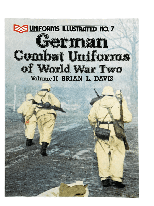 WW2 German Combat Uniforms of World War 2 B Davis Vol 2 No 7 SC Reference Book