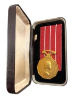 Canadian Forces Decoration CD in Box of Issue Full Size Cpl JE Squire