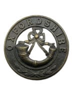 British Oxfordshire Regiment Helmet Plate Centre