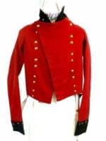 British Napoleonic East India Company Bengal Native Infantry Officers Tunic