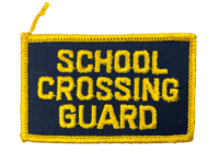 US SCHOOL CROSSING GUARD Police Patch