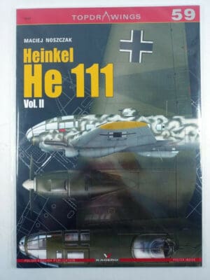 WW2 German Heinkel He 111 Volume 2 TOPDR WINGS 59 Reference Book