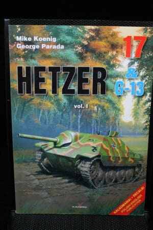 WW2 German Hetzer & G13 Vol 1 Panzer Tank Kagero Book