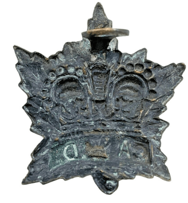 Canadian Boer War General List Collar Insignia Single