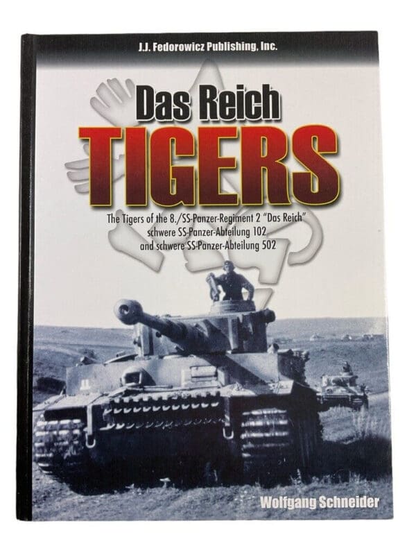 WW2 German Das Reich Tigers Armour Armor Tanks Hard Cover Reference Book