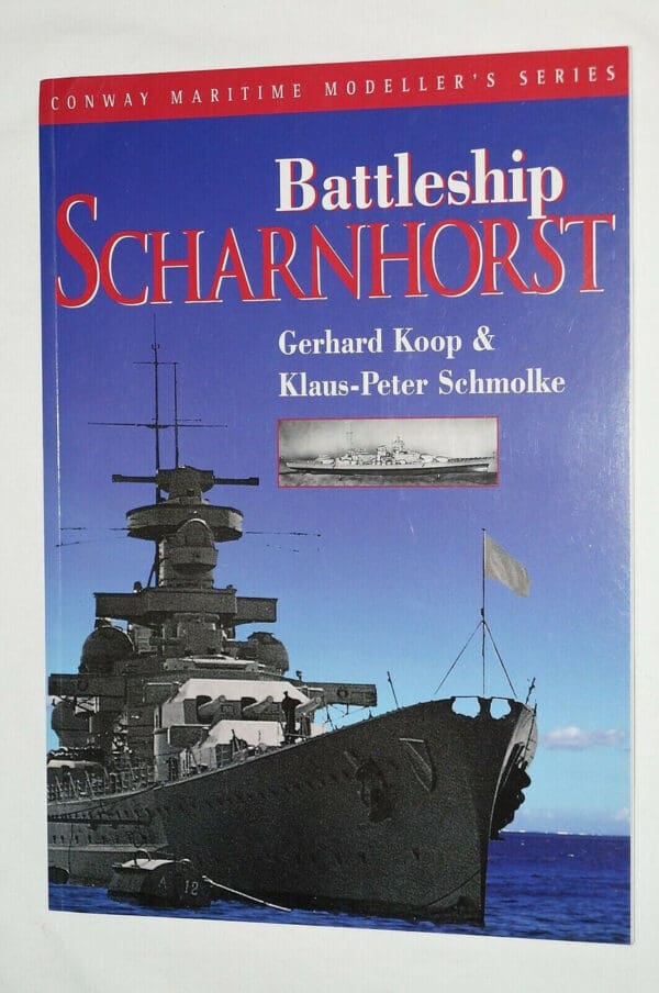 WW2 German Conway Maritime Modellers Series Battleship Scharnhost Reference Book