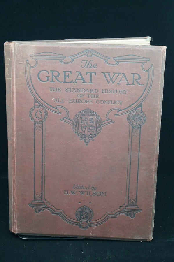 WW1 British German Russian The Great War Vol 6 Reference Book