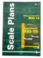 Polish Air Force MiG-15 Jet Fighter Scale Plans 3 Modelling SC Reference Book