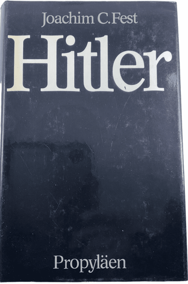 WW2 German Hitler GERMAN TEXT Joachim C Fest Hardcover Reference Book