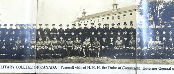 Canadian RMC Of Canada Duke of Connaught GG Group Photograph 13 x 3.5 Inch